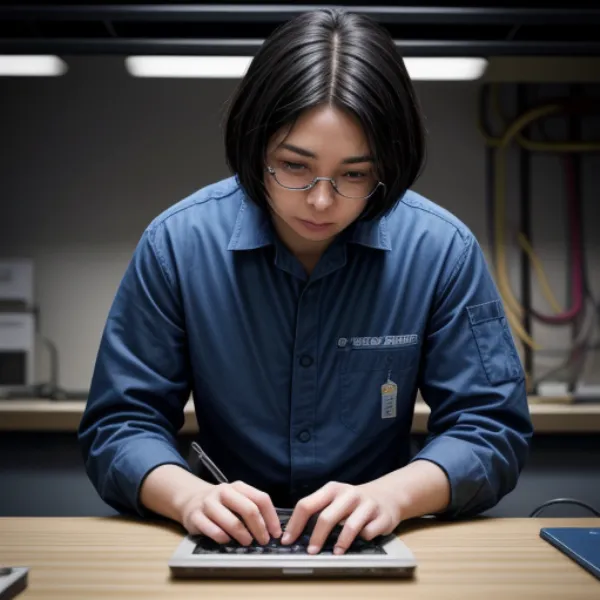 Kỹ thuật viên sửa chữa laptop