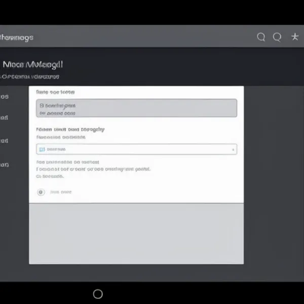 Password Manager Interface