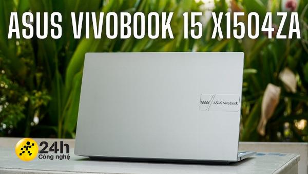 Laptop Asus Vivobook 15 X1504ZA i3 1215U mở bản lề 180 độ
