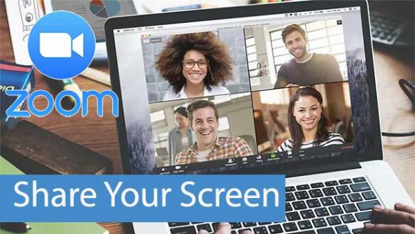 Chia sẻ màn hình trên Zoom với các tùy chọn