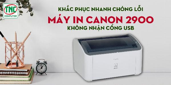 Kiểm tra dây cáp máy in Canon LBP 2900