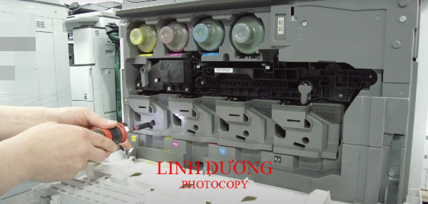 Lô sấy bị hỏng và ảnh hưởng đến chất lượng bản in