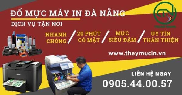 Thay mực máy in