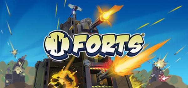 Xây dựng pháo đài trong Forts với nhiều loại vật liệu và thiết kế khác nhau.
