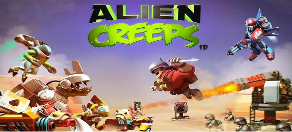 Alien Creeps TD Defense Setup