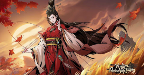 Hình ảnh nhân vật trong game Kiếm Hiệp Phong Vân đang tu luyện, thể hiện đồ họa và tạo hình ấn tượng.