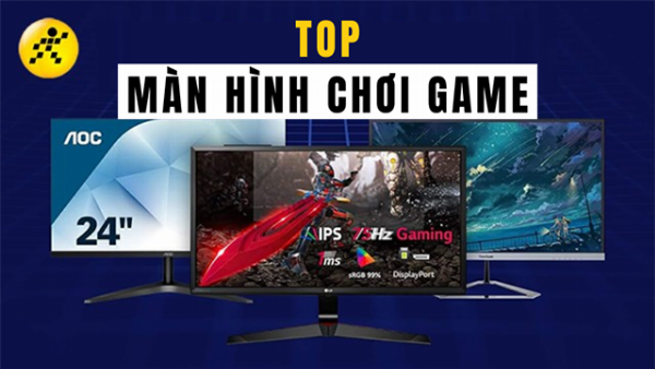 Màn hình gaming 27 inch, góc nhìn nghiêng, hiển thị game FPS