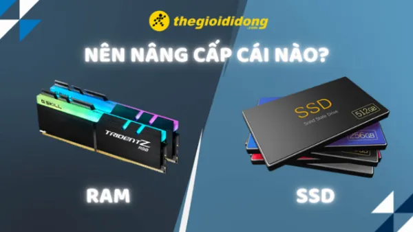 Nâng cấp RAM, SSD cho máy tính