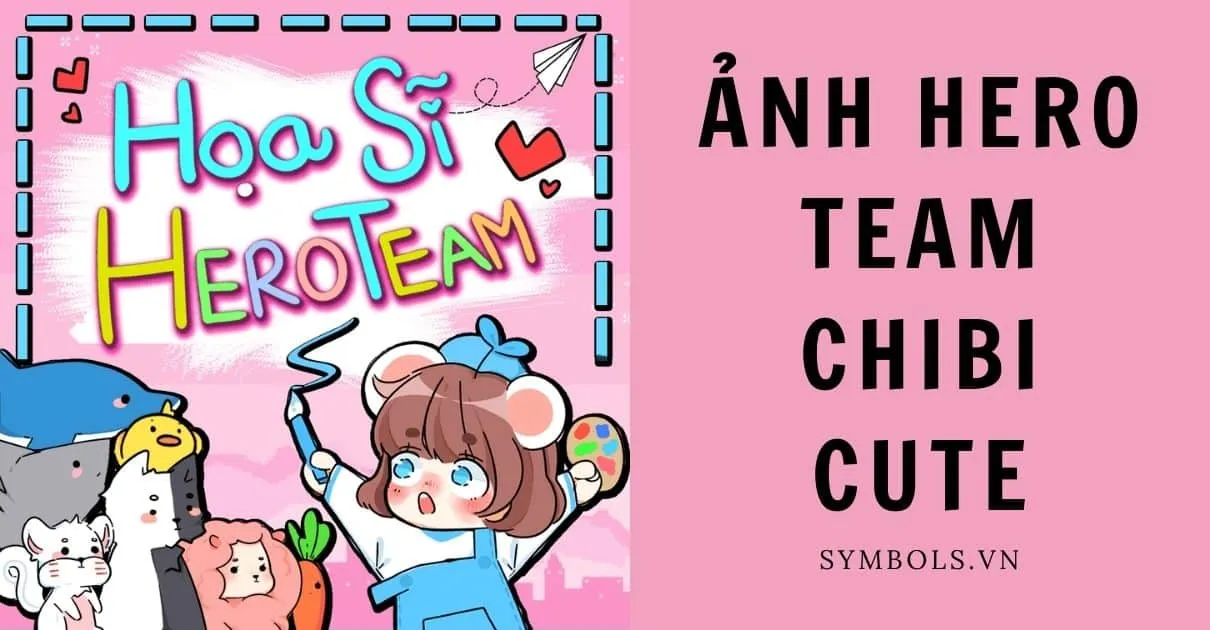 Hình ảnh Hero Team Chibi Cute