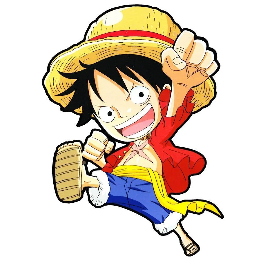Hình ảnh Luffy chibi cực ngầu