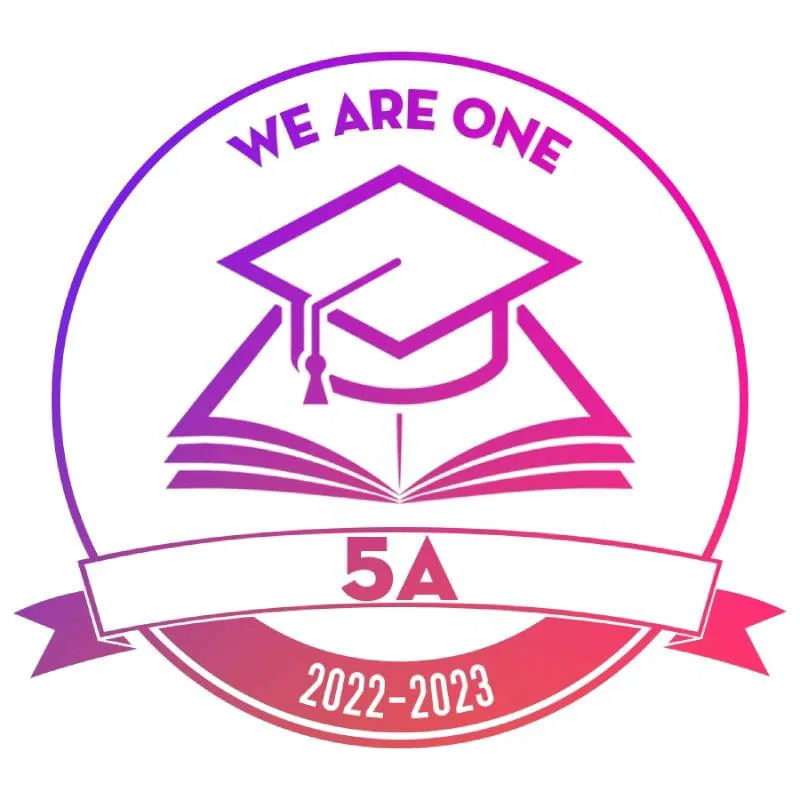 Mẫu avatar 5A slogan - We are one ý nghĩa
