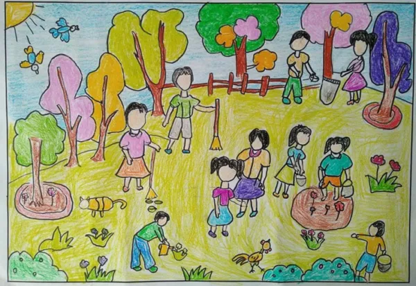 Tranh phong cảnh mùa hè