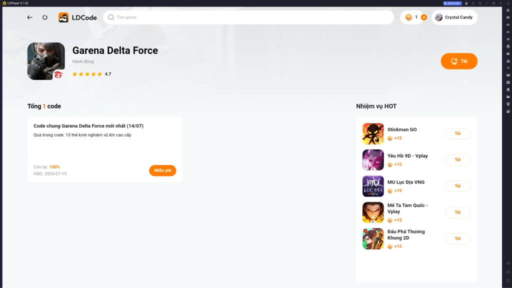 25651a381187425b8d88bac238e2b2681752575531 Full bộ code Garena Delta Force - Hướng dẫn cách nhập chi tiết