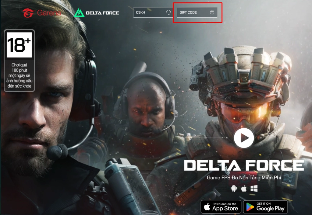 8473fc3f4c604a4da38b5a3bfbe7c5611752575533 Full bộ code Garena Delta Force - Hướng dẫn cách nhập chi tiết