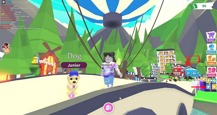 Hướng dẫn nhập code Adopt Me Roblox