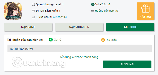 code-bach-kiem-da-hanh-8 Cách nhập code Bách Kiếm Dạ Hành
