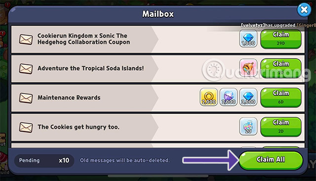 nhap code cookie run kingdom