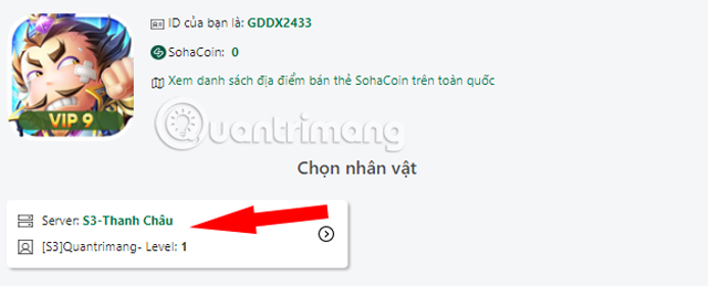 Hướng dẫn nhập code Đại Soái 3Q