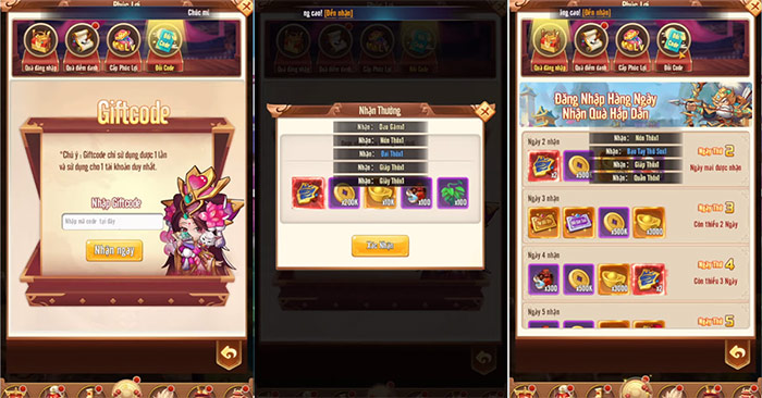 code de vuong 3q mobile 700