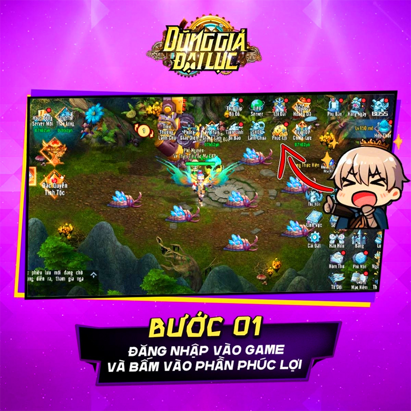 code dung gia dai luc