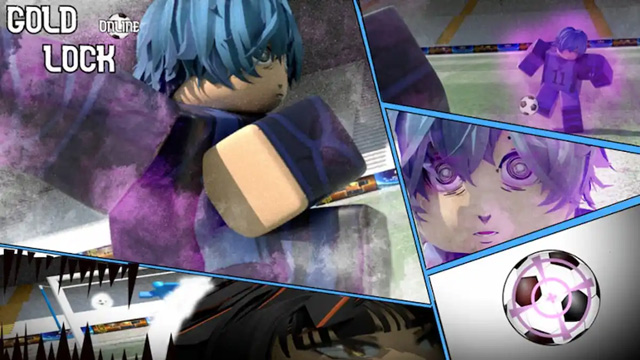 Gold Lock Online là tựa game dựa theo bộ anime nổi tiếng Blue Lock.