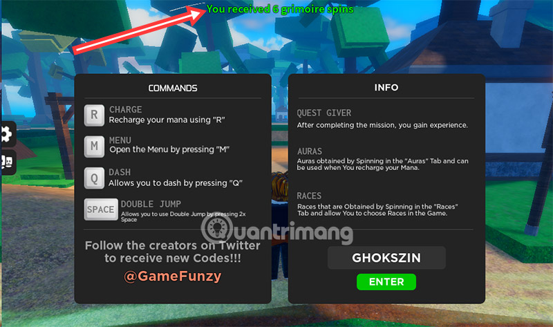 grimoires era giftcode