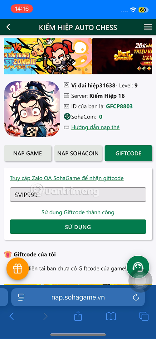 code-kiem-hiep-auto-chess-4 kiem hiep autochess code