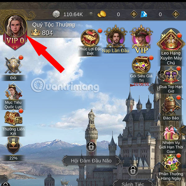 Hướng dẫn nhập code King's Choice