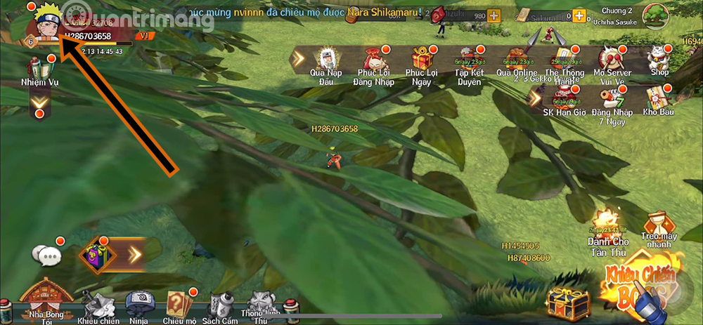 code làng ninja 3d mới nhất