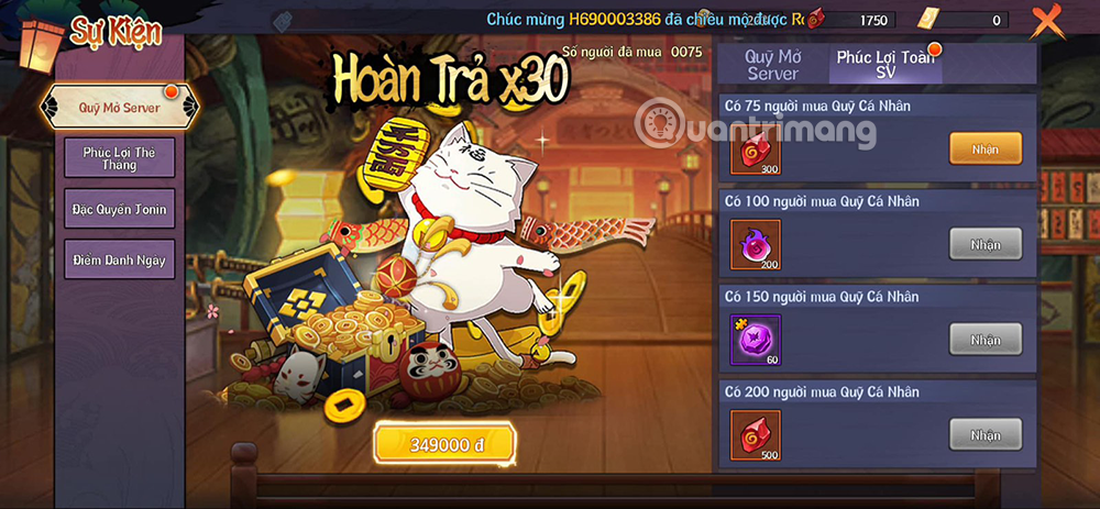 giftcode Đội Nhẫn Giả: Làng Ninja 3D