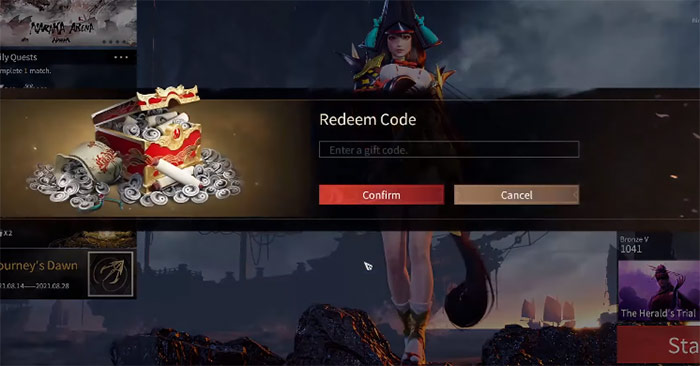 code naraka bladepoint mobile 700