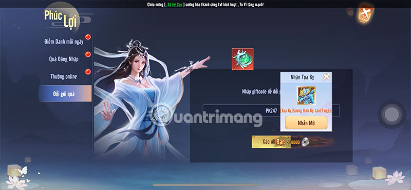 nhat kiem chi vuong code