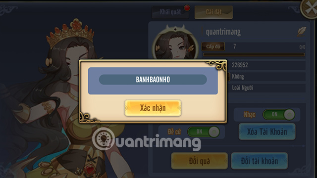 code-nu-than-arena-7 Hướng dẫn nhập code Nữ Thần Arena