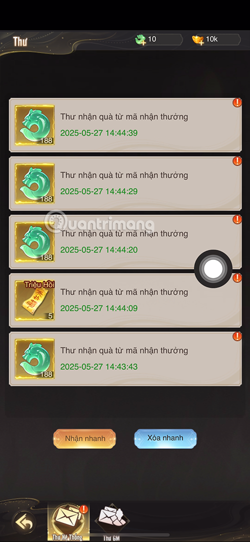code-pham-nhan-ngu-linh-truyen-5 code game phàm nhân ngự linh truyện