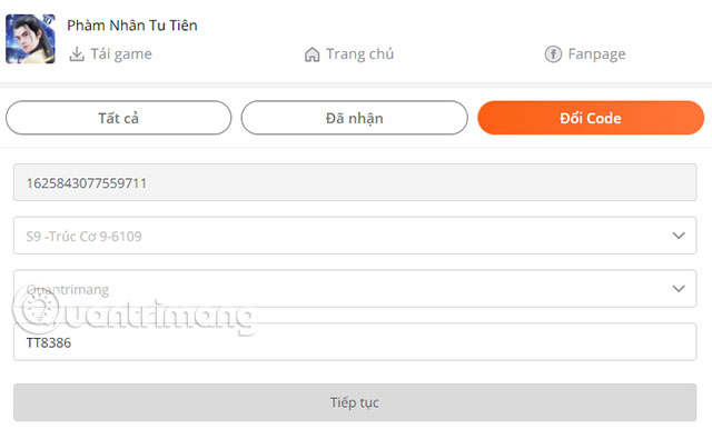 code-pham-nhan-tu-tien-2 code phàm nhân tu tiên