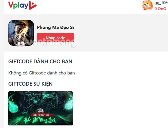 code-phong-ma-dao-si-4 gift code phong ma dao si moi nhat