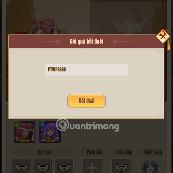 code-phong-than-afk-5 Hướng dẫn nhập code Phong Thần AFK