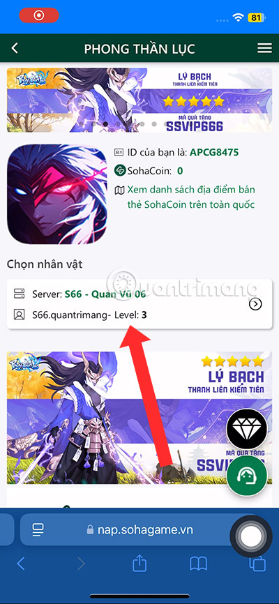 code-phong-than-luc-1 code phong thần lục mới nhất
