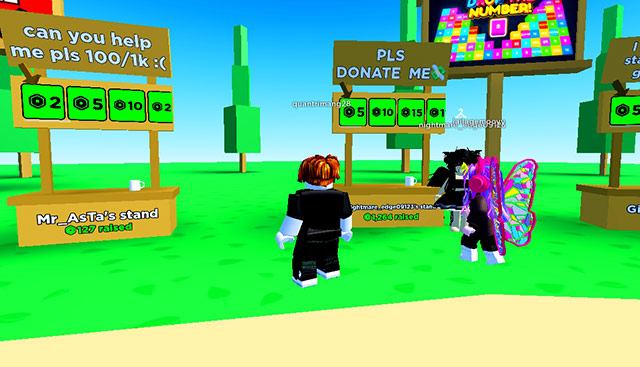 code pls donate