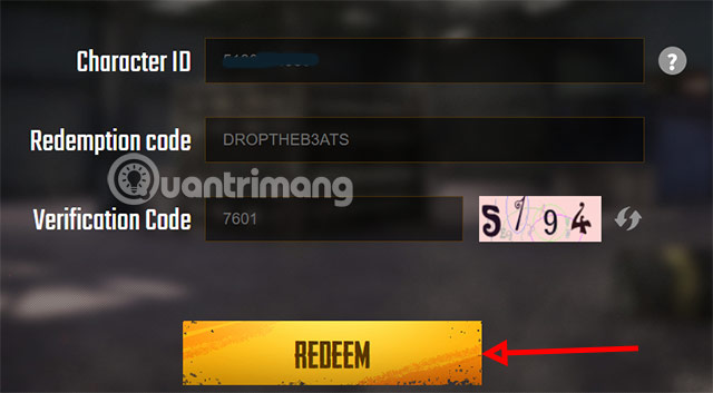 code pubgm