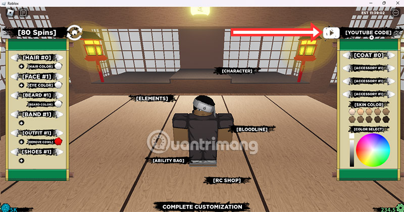 code shinobi life II