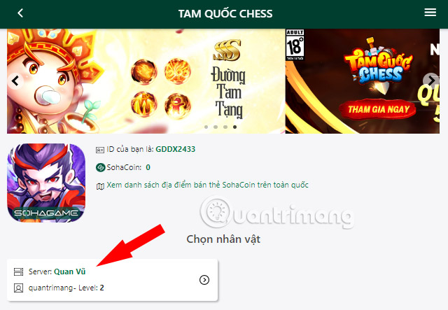 code-tam-quoc-chess-3 Hướng dẫn nhập code Tam Quốc Chess