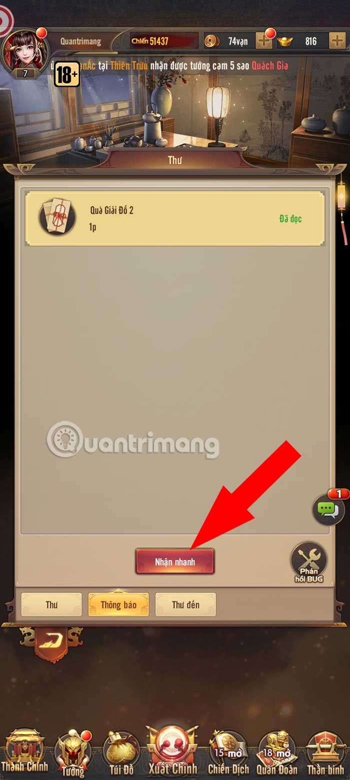 Hướng dẫn nhập code