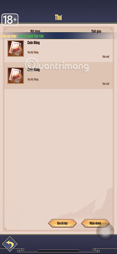 thiên đình ta vô địch giftcode