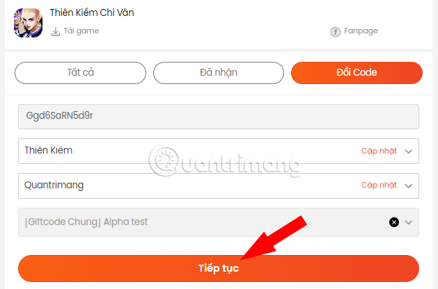 code-thien-kiem-chi-van-5 Hướng dẫn nhập code Thiên Kiếm Chi Vân