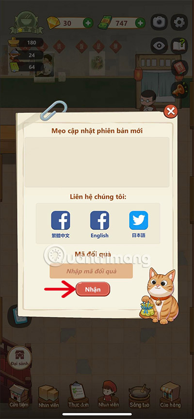giftcode Tiệm lẩu đường hạnh phúc