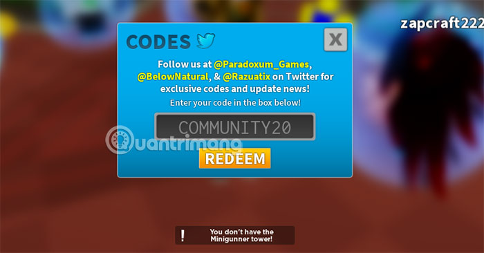 code tower defense simulator 700