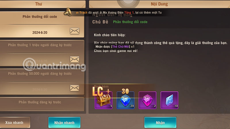 code-tran-chien-thien-menh-6 cach nhap code tran chien thien menh