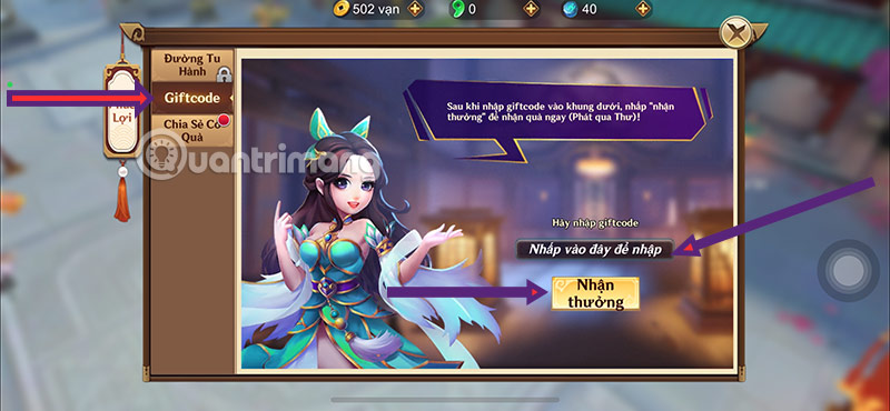 code tuyet the tien gioi